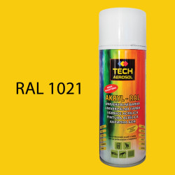 Barva ve spreji akrylov TECH RAL 1021 400 ml