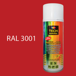 Barva ve spreji akrylov TECH RAL 3001 400 ml