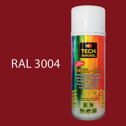 Barva ve spreji akrylov TECH RAL 3004 400 ml