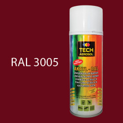 Barva ve spreji akrylov TECH RAL 3005 400 ml