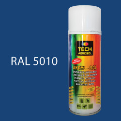 Barva ve spreji akrylov TECH RAL 5010 400 ml