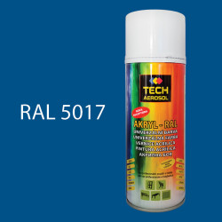 Barva ve spreji akrylov TECH RAL 5017 400 ml