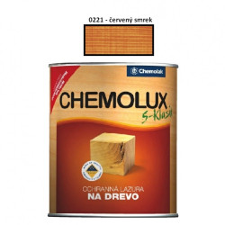 Lazura na devo Chemolux klasik 0,75L /0221 (erven smrk)