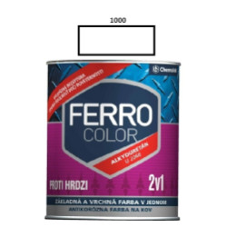 Barva na kov Ferro Color pololesk/1000 0,75 L (bl)