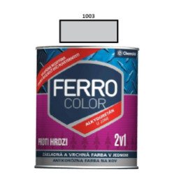 Barva na kov Ferro Color pololesk/1003 0,75 L (ed)