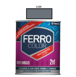 Barva na kov Ferro Color pololesk/1100 0,75 L (ed)