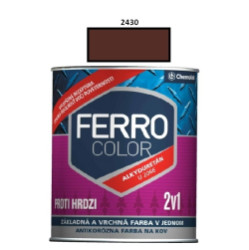 Barva na kov Ferro Color pololesk/2430 0,75 L (hnd)