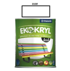 Barva Ekokryl Lesk 0100 (bl) 0,6 l