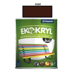 Barva Ekokryl Lesk 0260 (tmav hnd) 0,6 l