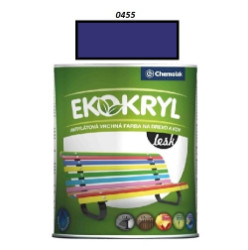 Barva Ekokryl Lesk 0455 (modr tmav) 0,6 l