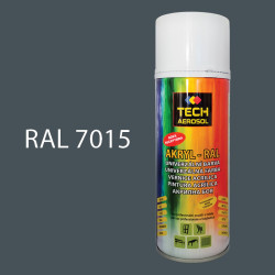Barva ve spreji akrylov TECH RAL 7015 400 ml