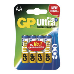 Baterie GP Ultra alkalick PLUS AA (B1721)
