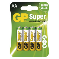 Baterie alkalick GP Super LR6 AA (B1321)