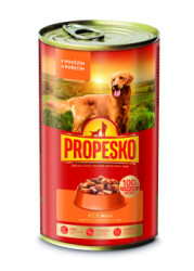 Propesko Kousky Pes hovz-kue 1240g v omce