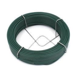 Drt vzac zelen Zn+PVC 0,8mmx75 m RAL6005
