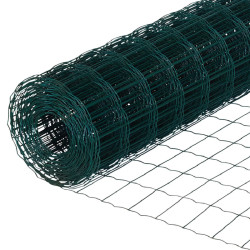 Pletivo svaovan 1x10m PVC 2,0/2,5mm oko 50x60mm RAL6005