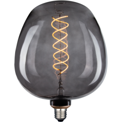 LED rovka dekoran DecoVintage Filament S190 Smoke E27 4W 50lm Extra WW