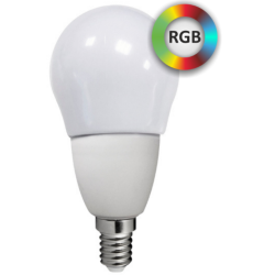 LED rovka SMART G55 E14 WW+RGB 4,5W 350lm - kompatibiln s dlkovm ovladaem