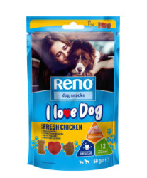 Reno Snack Pes I love dog kue 60g