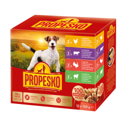 Propesko Kapsika Pes kuracina-hovz-krta-jehn 12 x 100g