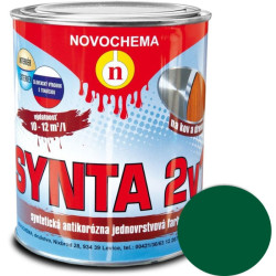 Barva syntetick Synta 2v1 5765 zelen matn 0,75 kg