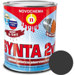 Barva syntetick Synta 2v1 1805 antracit 0,75 kg