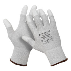 Rukavice antistatick Fabric Finger Antistatic men prsty 9