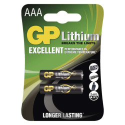 Baterie lithiov GP FR03 AAA / 2 ks (B15112)