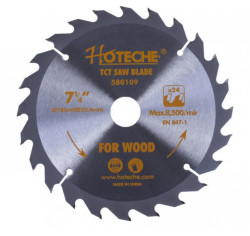 Kotou pilov na devo 185 mm x 25.4 mm x 24T HOTECHE (580109)